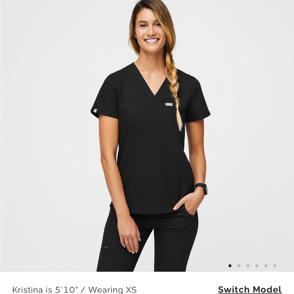 Figs Catarina One-Pocket Scrub Top